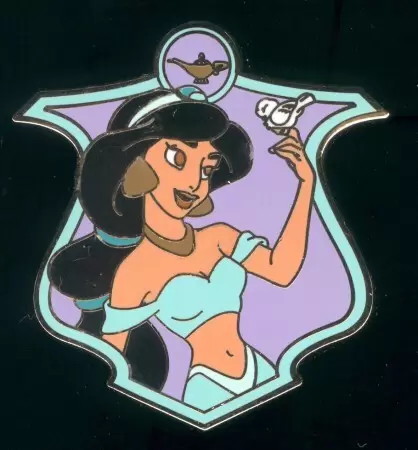Disney - Pins Open Edition - Disney Princess Crest - Mystery Collection - Jasmine