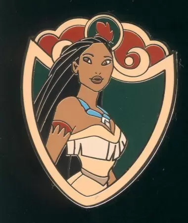 Disney - Pins Open Edition - Disney Princess Crest - Mystery Collection - Pocahontas