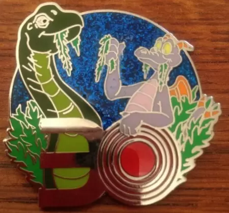 Disney Pins Open Edition - Epcot 30th Anniversary Mystery Set - Figment and Dinosaur