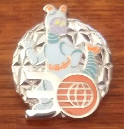 Disney - Pins Open Edition - Epcot 30th Anniversary Mystery Set - Figment and Spaceship Earth