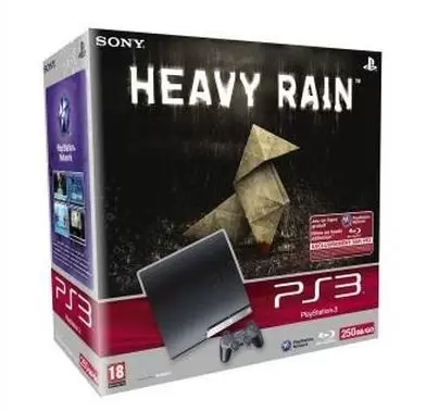 PlayStation 3 stuff - PlayStation 3 250 Go + Haivy Rain