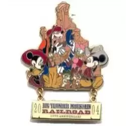 Big Thunder Mountain Railroad 25th Anniversary Collection - The Fab 6