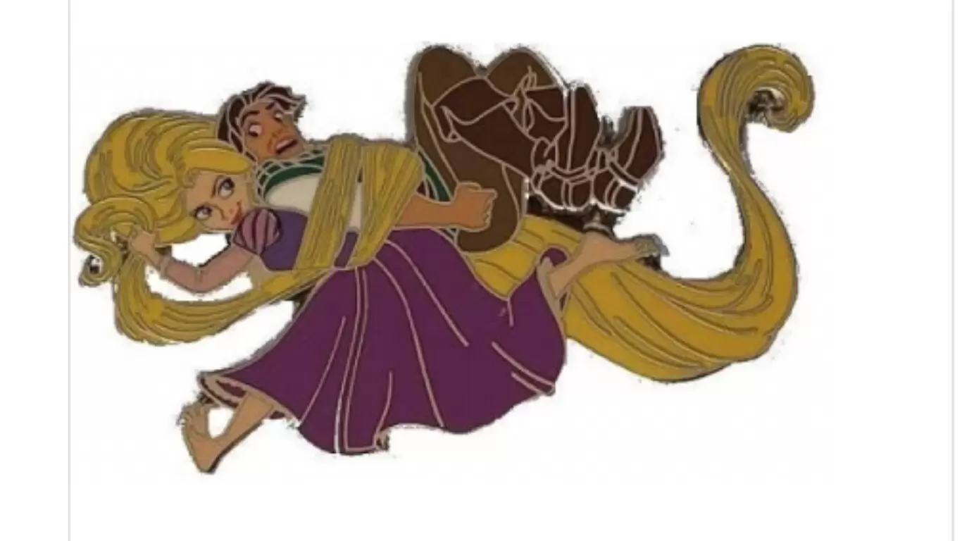 Disney Pins Open Edition - DLP - Rapunzel and Flynn