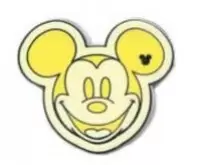 Disney - Pins Open Edition - Hidden Mickey Series III - Colorful Mickeys - Yellow