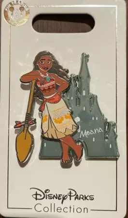 Disney Pins Open Edition - Princess Moana with Castle