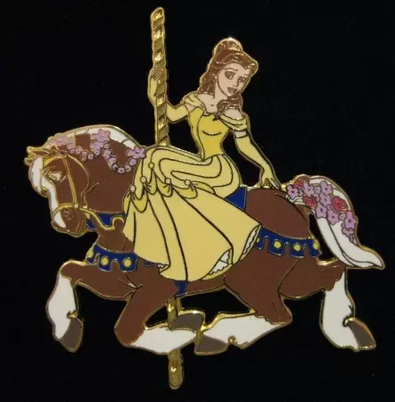 Princess Carousel Horse Set - Belle on a Horse