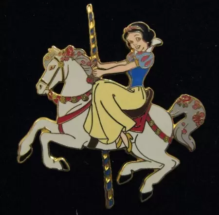 Princess Carousel Horse Set - Snow White On A Horse