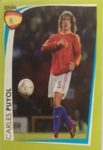 Road to UEFA Euro 2008 - Album B - Défense - B10 : Carles Puyol