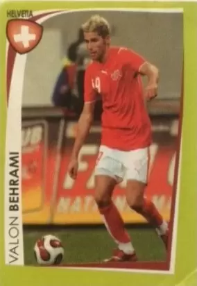 Road to UEFA Euro 2008 - Album C - Milieux de terrain - C10 : Valon Behrami