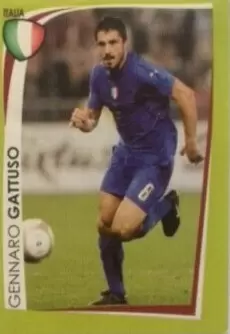 Road to UEFA Euro 2008 - Album C - Milieux de terrain - C11 : Gennaro Gattuso