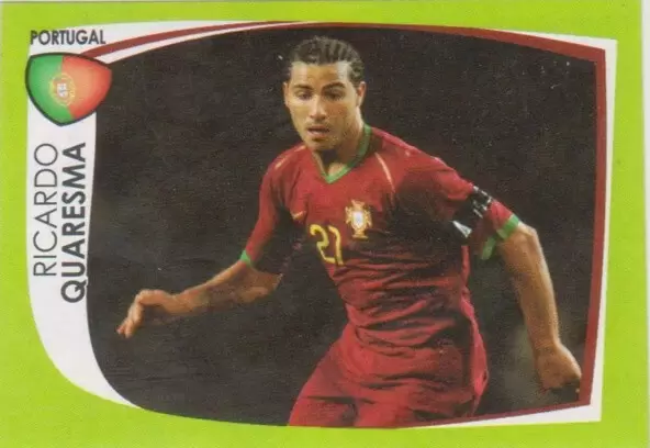 Road to UEFA Euro 2008 - Album C - Milieux de terrain - C12 : Ricardo Quaresma