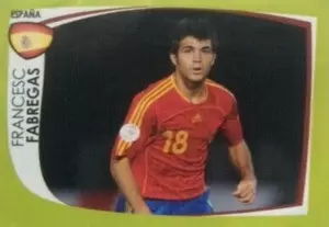 Road to UEFA Euro 2008 - Album C - Milieux de terrain - C2 : Francesc Fabregas