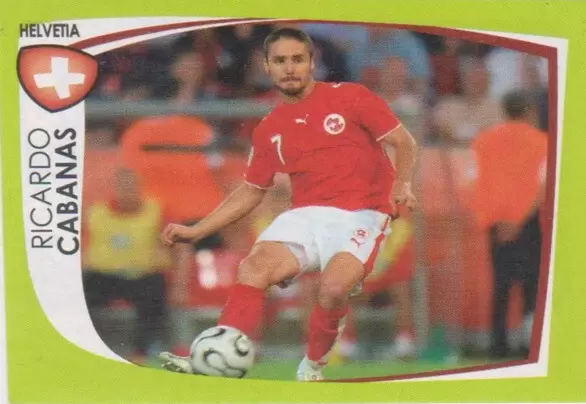 Road to UEFA Euro 2008 - Album C - Milieux de terrain - C3 : Ricardo Cabanas