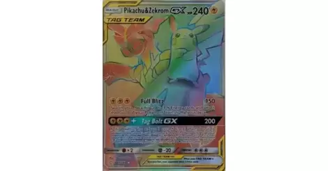 Pikachu & Zekrom GX (184/181) [Sun & Moon: Team Up]