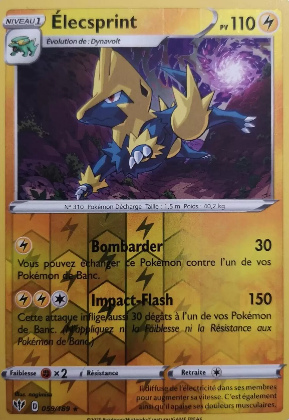 Ténèbres Embrasées - Élecsprint Reverse