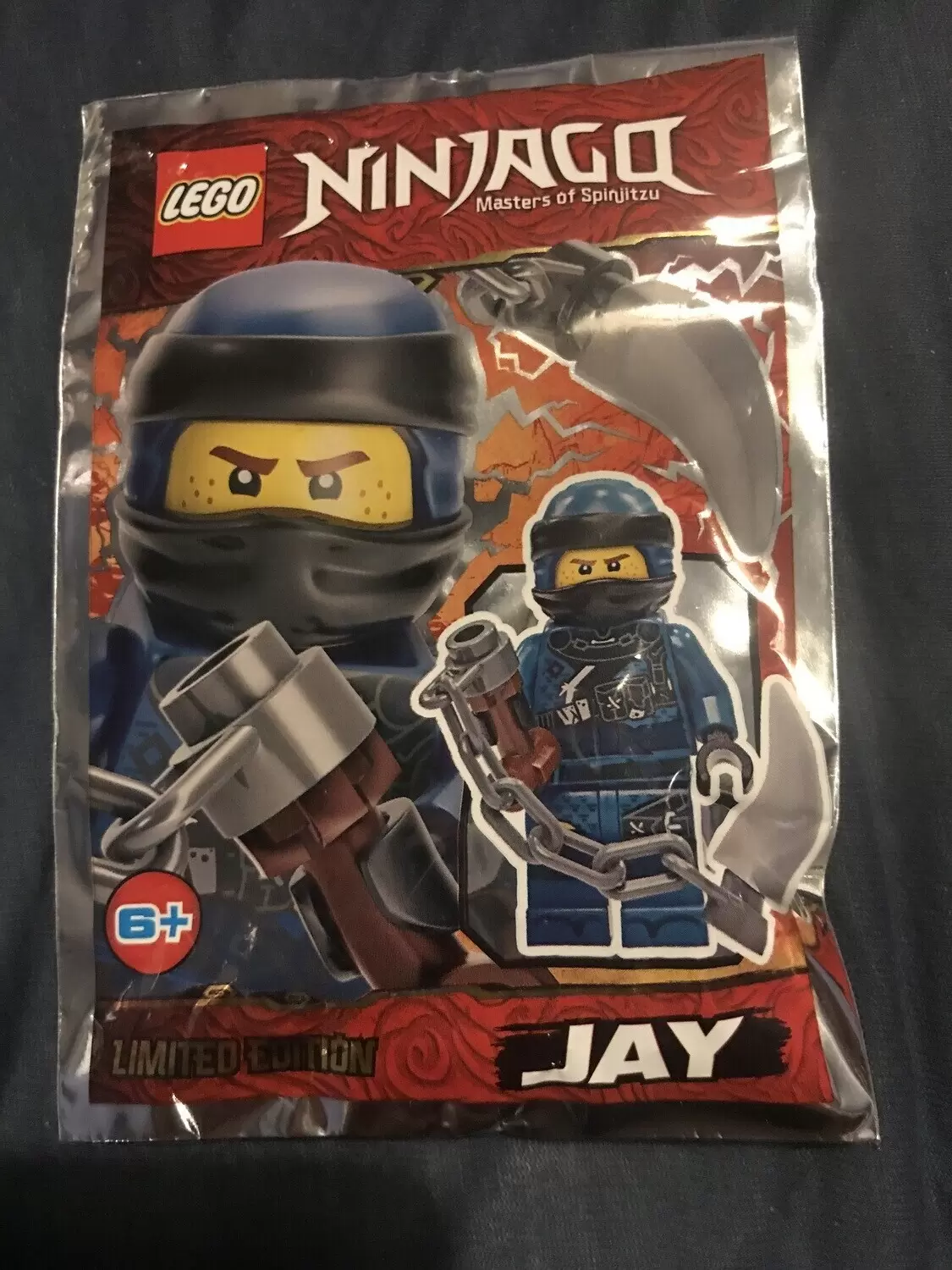 Lego 891946 Ninjago Minifigur Jay Limited Edition Neu/ungeöffnet/New/Sealed 