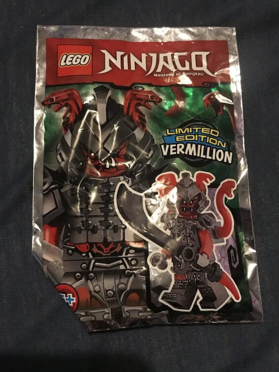 Lego Ninjago Vermillion Limited Edition Polybag 891726 Masters of Spinjitzu 