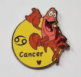 Disney Pins Open Edition - 2012 Hidden Mickey Series - Zodiac Collection - Cancer - Sebastian