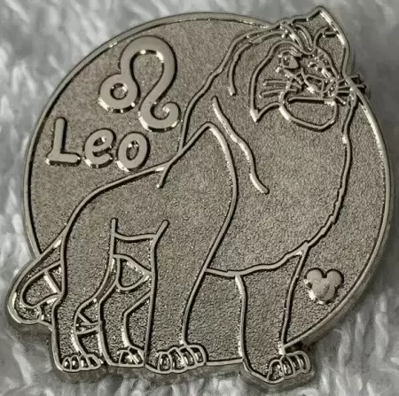 Disney Pins Open Edition - 2012 Hidden Mickey Series - Zodiac Collection - Leo - Mufasa CHASER