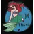 2012 Hidden Mickey Series - Zodiac Collection - Pisces - Ariel