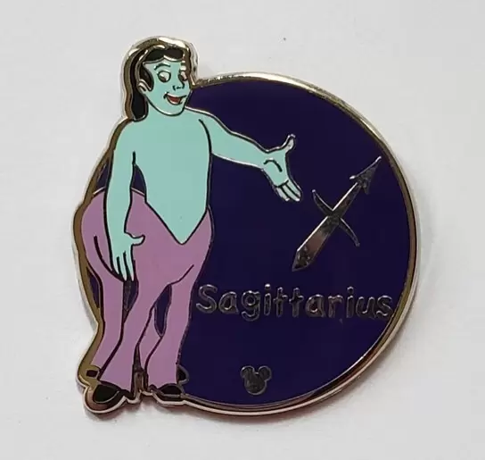 Disney Pins Open Edition - 2012 Hidden Mickey Series - Zodiac Collection - Sagittarius - Brudus Centaur