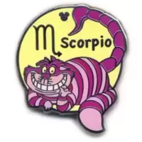 2012 Hidden Mickey Series - Zodiac Collection - Scorpio - Cheshire Cat