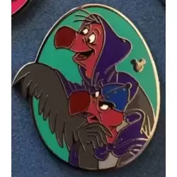 2014 DLR Hidden Mickey Series - Disney Birds - Nutsy & Trigger