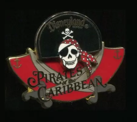 Disney - Pins Open Edition - DLR - Pirates of the Caribbean - Logo