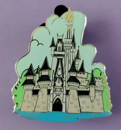 Disney Pins Open Edition - Fantasyland Fancastical Cast Exclusive Mystery Collection - Cinderella\'s Castle