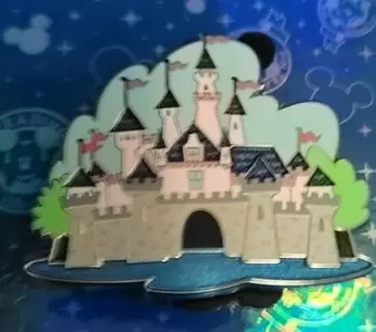 Disney - Pins Open Edition - Fantasyland Fancastical Cast Exclusive Mystery Collection - Sleeping Beauty\'s Castle