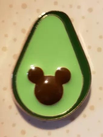 Disney - Pins Open Edition - Mickey and Minnie Mouse Avocado Pin Set - Mickey