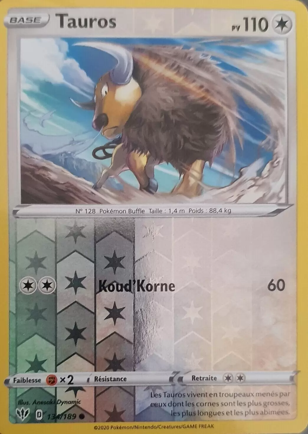 Ténèbres Embrasées - Tauros Reverse