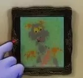 The Museum of Pin-tiquities - The Museum of Pin-tiquities - Disney Pin Celebration 2009 - Figment Art Gallery Framed Set - Monet Figment