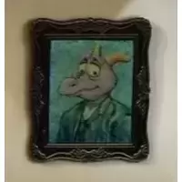 The Museum of Pin-tiquities - Disney Pin Celebration 2009 - Figment Art Gallery Framed Set - Van Gogh Figment