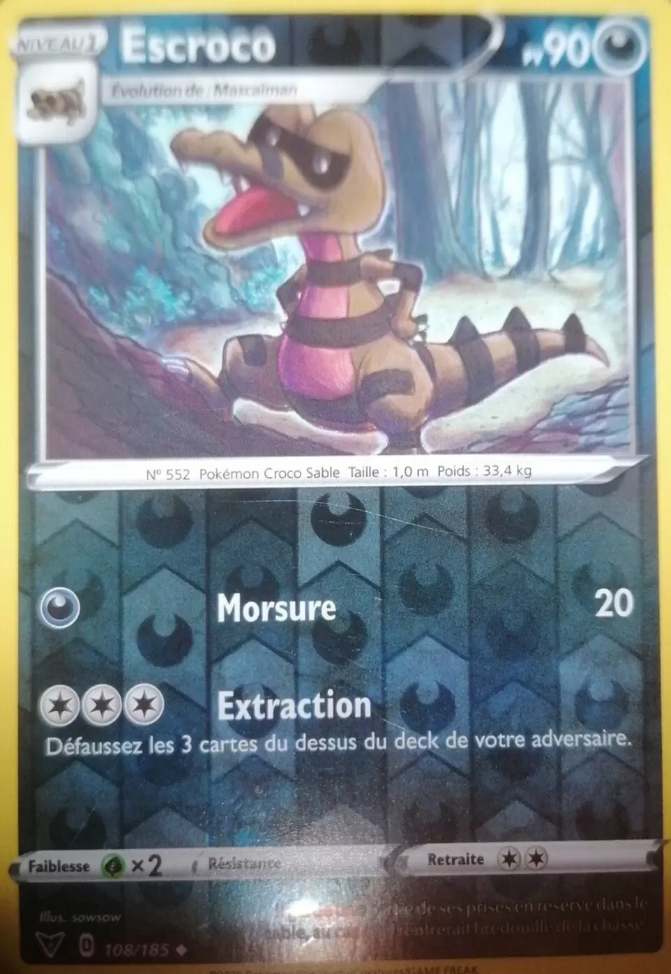 Voltage Eclatant - Escroco Reverse