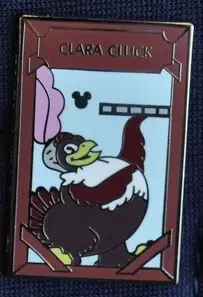 2012 Hidden Mickey - DCA Construction Fence - 2012 Hidden Mickey - DCA Construction Fence - Clara Cluck