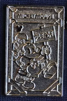 2012 Hidden Mickey - DCA Construction Fence - 2012 Hidden Mickey - DCA Construction Fence -Mickey Mouse Chaser