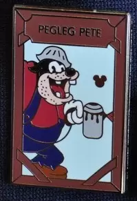2012 Hidden Mickey - DCA Construction Fence - 2012 Hidden Mickey - DCA Construction Fence - Pegleg Pete