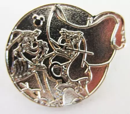 Disney - Pins Open Edition - 2013 Hidden Mickey Completer Pin - Peter Pan and Friends - Captain Hook and Smee (Chaser)