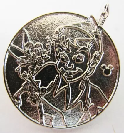 Disney Pins Open Edition - 2013 Hidden Mickey - Peter Pan and Friends - Peter Pan and Tinker Bell (Chaser)