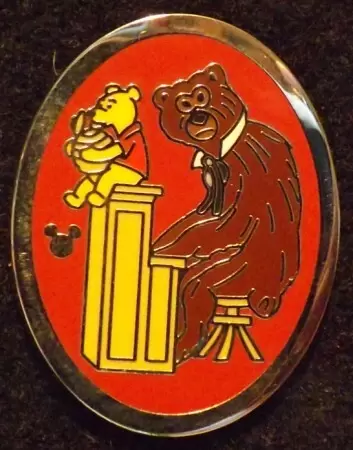 Disney Pins Open Edition - 2013 Hidden Mickey - Winnie The Pooh & Friends - Winnie & Gomer