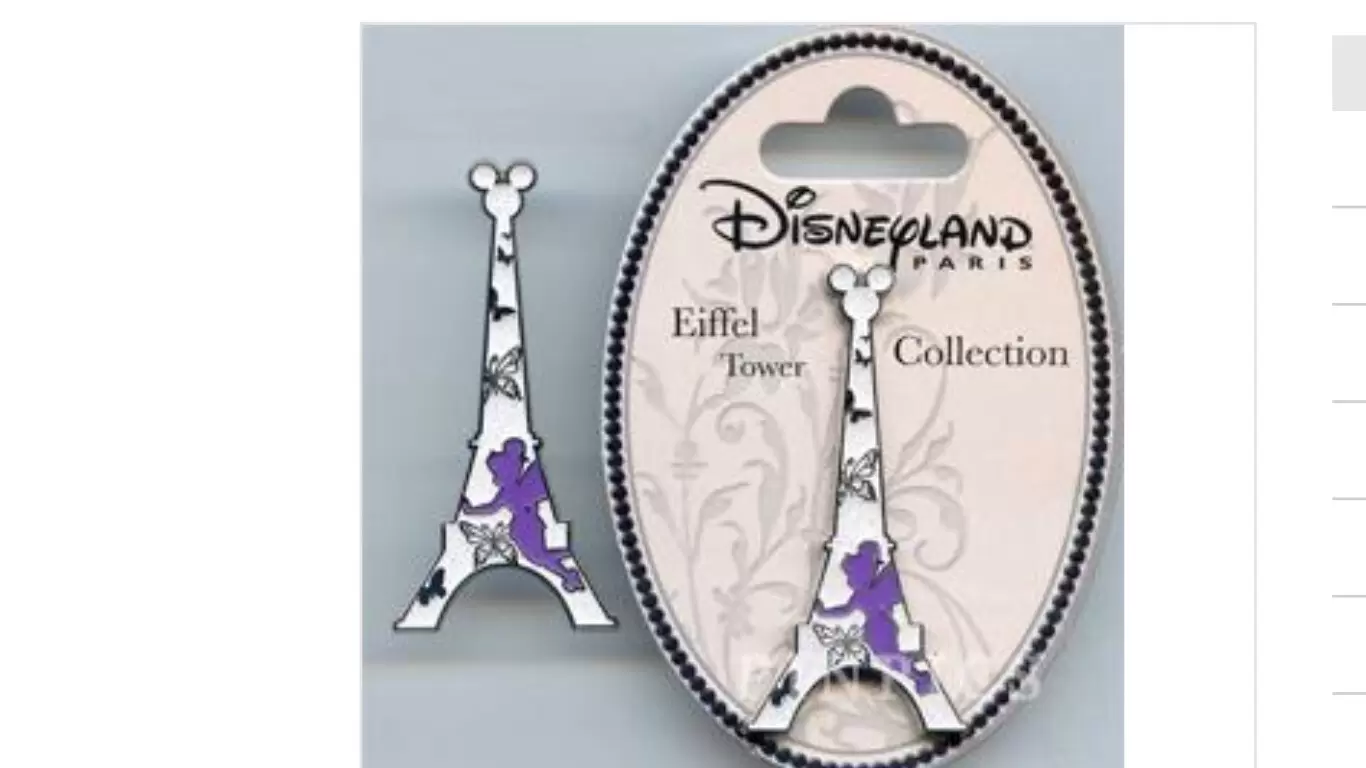 Disney Pins Open Edition - DLP - Eiffel Tower Collection - Tinker Bell