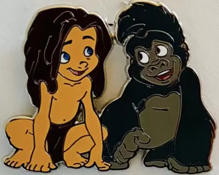 Disney - Pins Open Edition - Tarzan and Terk