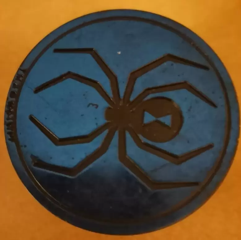 Pogs Kinis Promo - World Pog Federation - Araignée bleue