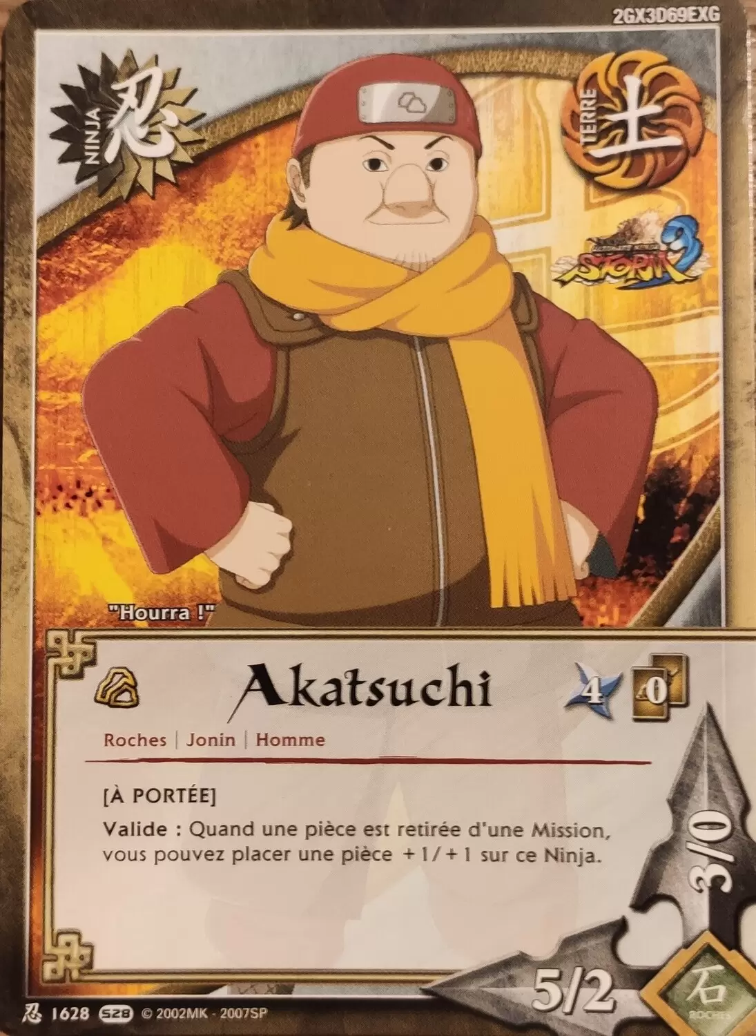 Cartes Naruto Série 28 - Akatsuchi