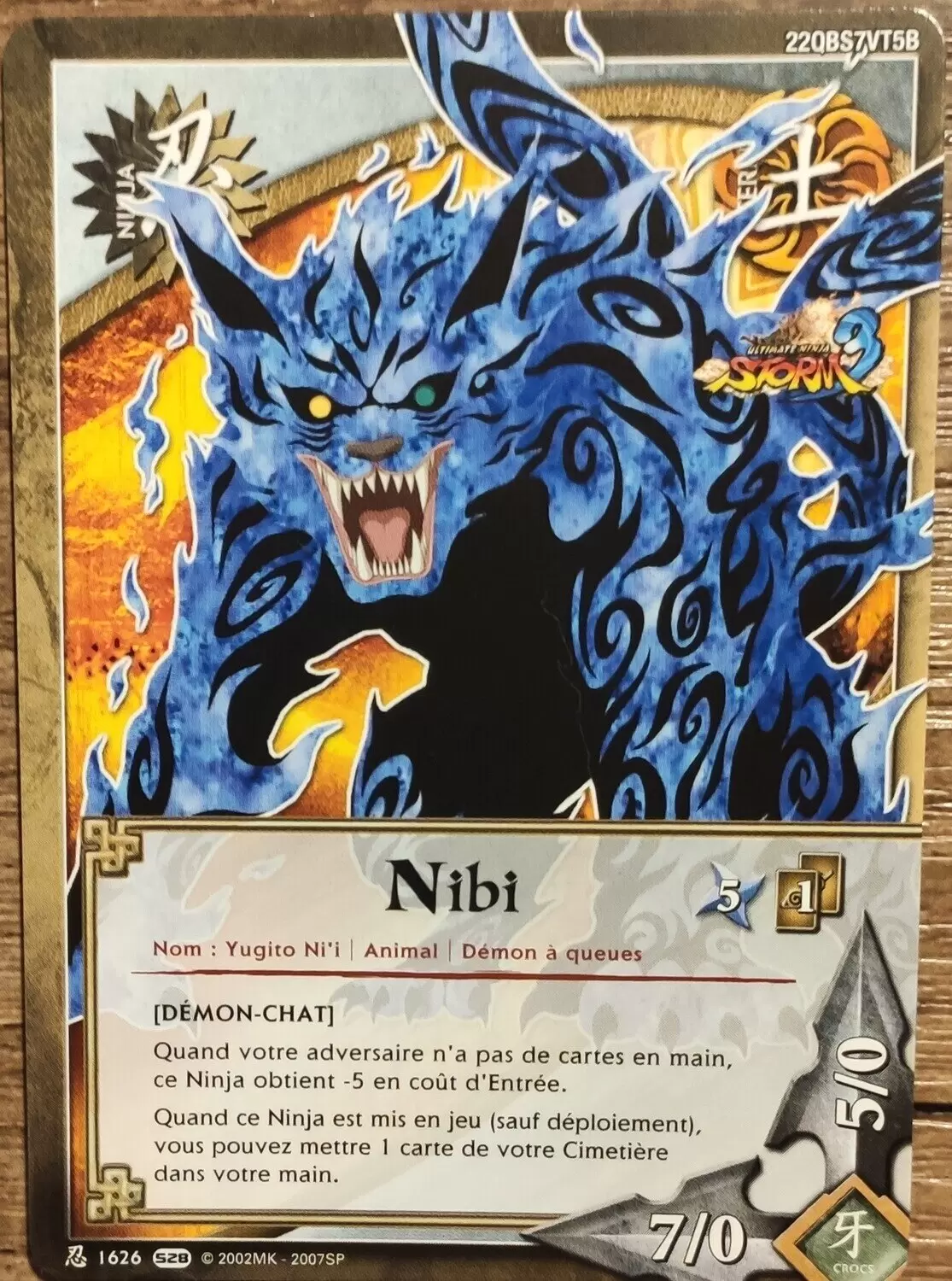 Cartes Naruto Série 28 - Nibi