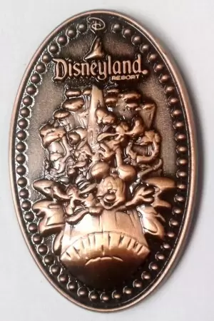Pressed Pennies - Pressed Penny - Splash Mountain - Mickey and Friends
