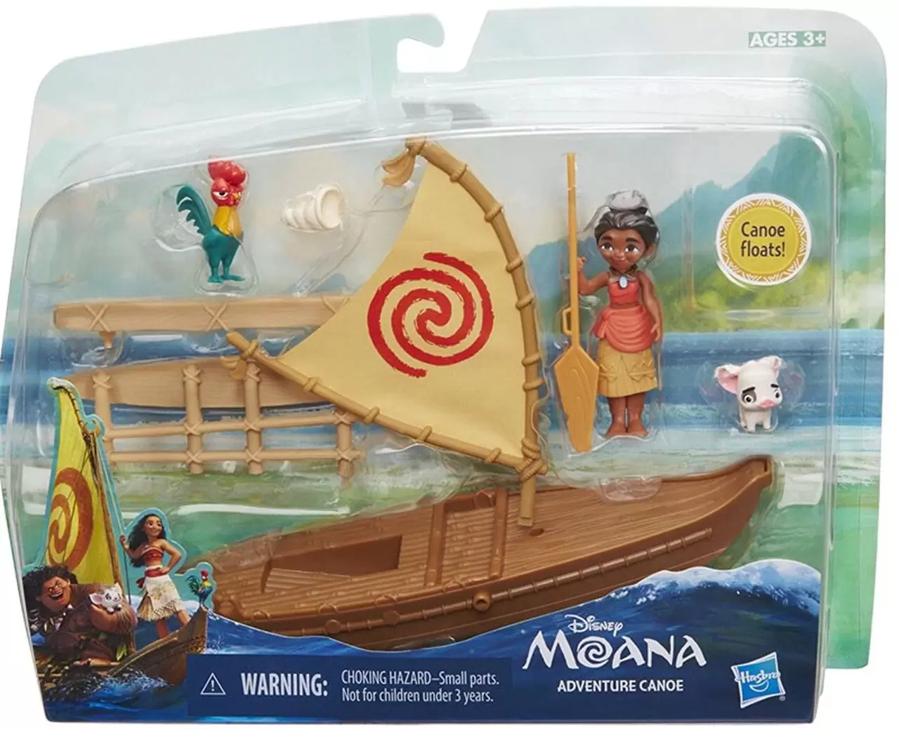 Moana - Hasbro - Adventure Canoe Playset