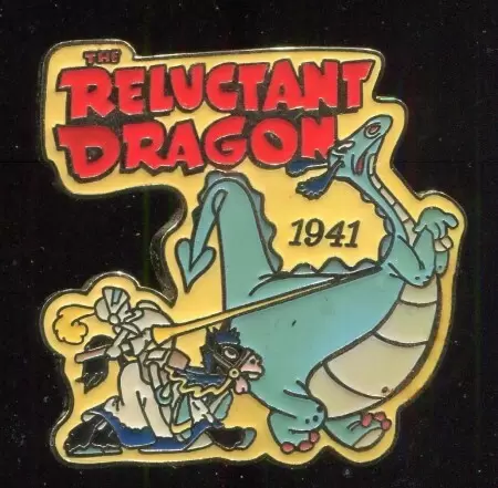 Disney Pins Open Edition - Countdown to the Millennium Series #11 - The Reluctant Dragon