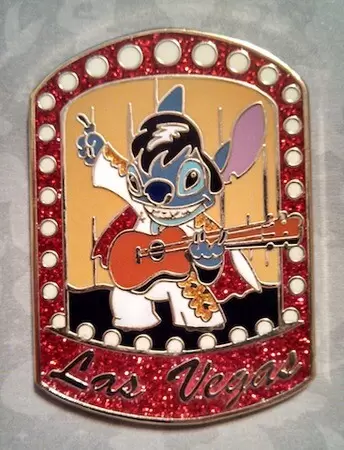 Disney Pins Open Edition - Elvis Stitch (Las Vegas Disney Store Exclusive)